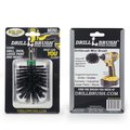 Drillbrush Mini Size Nylon Bristle Motorized Spinning Battery Powered Electric Gr Mini-DB-Black